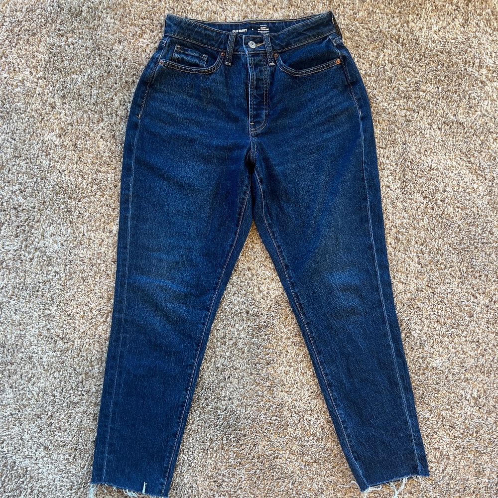 Old Navy curvy high rise OG straight jeans